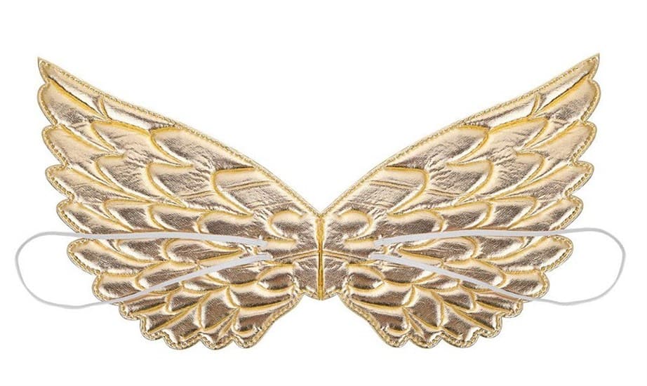 Крылья единорога золотые - фото 19043