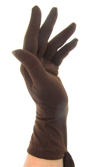 Трикотажные тонкие перчатки. Разные цвета - фото 19954