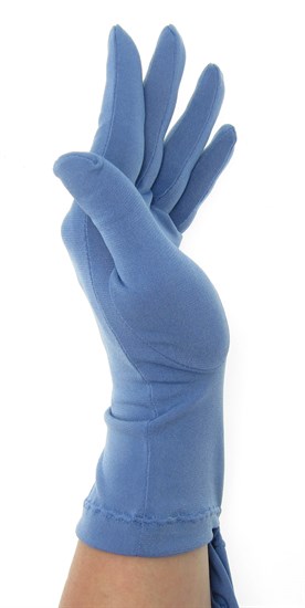 Трикотажные тонкие перчатки. Разные цвета - фото 20111