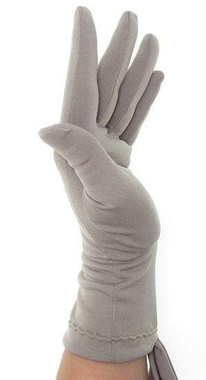 Трикотажные тонкие перчатки. Разные цвета - фото 20113