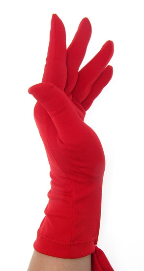 Трикотажные тонкие перчатки. Разные цвета - фото 20116