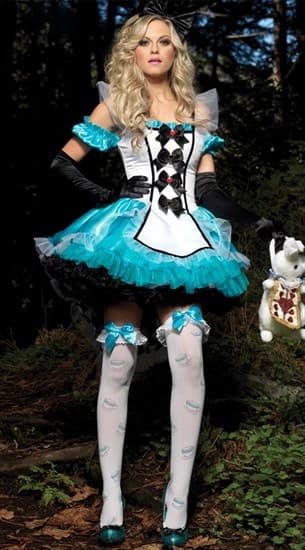 Алиса в стране Чудес с перчатками - фото 9523