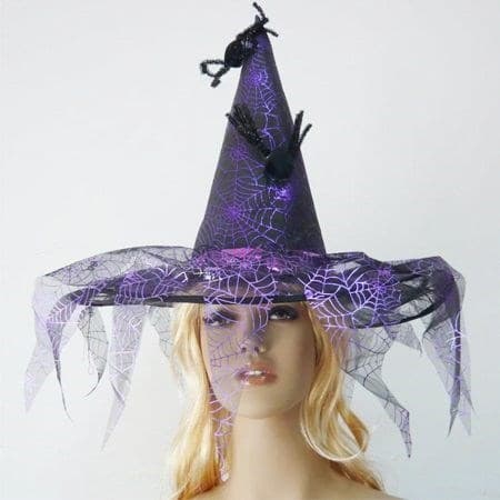 Шляпа для костюма ведьмы. Фиолетовая - фото 9615