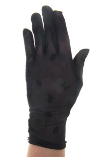 Короткие перчатки из мелкой сетки Шанель. 3 цвета - фото 21716