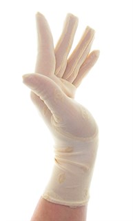 Короткие перчатки из мелкой сетки Шанель. 3 цвета - фото 21719