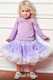 Пышная юбка Frills&amp;Frocks светло-фиолетовая