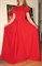 Красное платье с открытой спиной - фото 10467