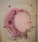Розовая шляпка цилиндр с цветами Флора - фото 12874