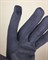 Сенсорные короткие перчатки с эфектом замши. Темно-синие - фото 14192