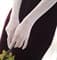 Длинные белые перчатки, тонкое вязаное кружево - фото 14846