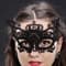 Кружевная маска королевы. Серебристая - фото 15615
