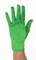 Атласные короткие перчатки. Зеленый - фото 15973
