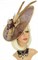 Шляпка для скачек Стефания. Шоколад - фото 16139