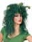 Зеленый парик Кикиморы со змеями - фото 18972