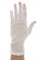 Белые короткие перчатки крупная сетка. 3792 - фото 19447