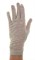 Короткие перчатки из плотного кружева. Бежевые - фото 19451
