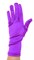 Атласные короткие перчатки. Фиолетовые - фото 19986