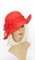 Летняя шляпа из синамей. Красная - фото 21800