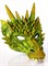 Маска дракона 3D.  Зеленая - фото 22915