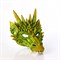 Маска дракона 3D.  Зеленая - фото 22917