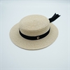 Шляпа летняя из сизаля с низкой тульей - фото 23701