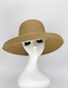 Шляпа летняя с полями в стиле Диор. Темно-бежевый - фото 23722