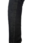 Перчатки длинные зимние черные со стразами "звездное небо", р. 7, текстиль с микрофиброй - фото 24451