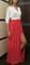 Платье в пол "летучая мышь" с коралловой юбкой с разрезом - фото 5562