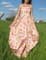 Корсетное платье в пол. Розовое - фото 5658