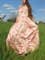 Корсетное платье в пол. Розовое - фото 5661
