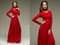 Строгое красное платье в пол прямое классическое. 222 - фото 5901