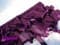 Фиолетовый пояс для чулок с трусиками стринг слитно - фото 7887