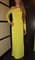 Желтое прямое платье в пол на одно плечо - фото 8022
