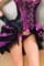 Фиолетовая пышная юбка-хвост - фото 8310
