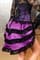 Фиолетовая пышная юбка-хвост - фото 8311