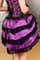 Фиолетовая пышная юбка-хвост - фото 8312