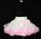 Бело-розовая юбка-пачка Pettiskirt. 32 см - фото 9075