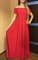 Красное платье с открытыми плечами - фото 9112