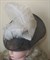 Декоративная шляпка с перьями (вуалетка) - фото 9975